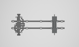 RC Truck Ladder Frame